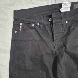 JINGO Men's Relaxed Fit Black Jeans Size 30